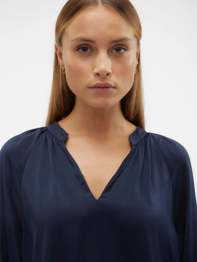 Vero Moda Bluzka w kolorze granatowym rozmiar: XS