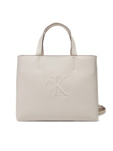 Calvin Klein Jeans Torebka Sculpted Mini Ew Tote LV04K3111G Écru