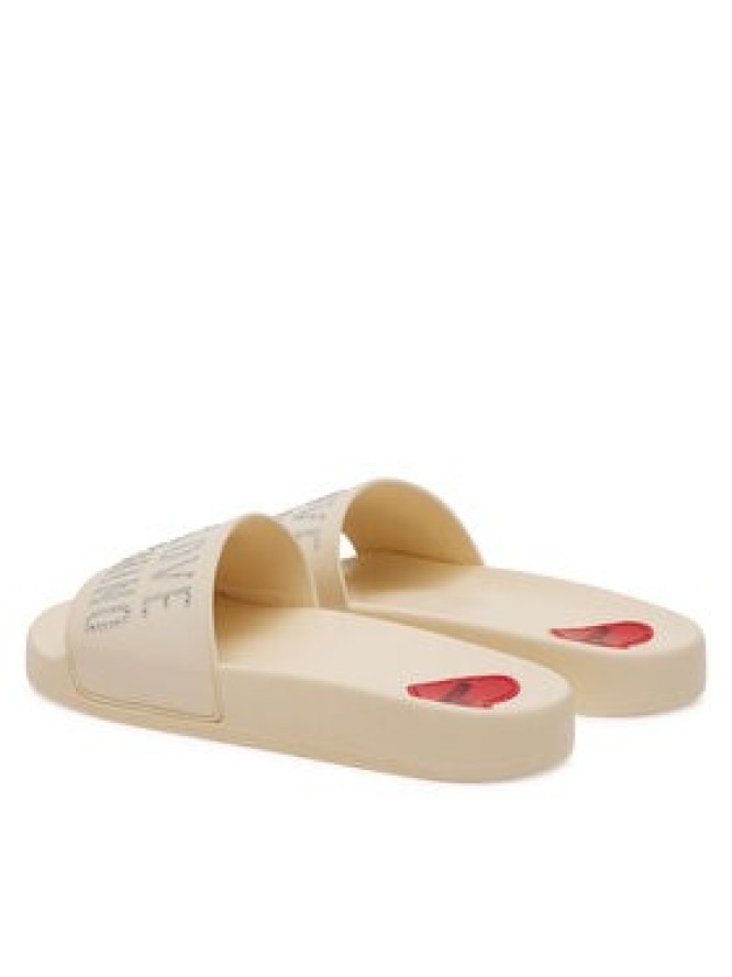 LOVE MOSCHINO Klapki JA28122G1MI13110 Écru