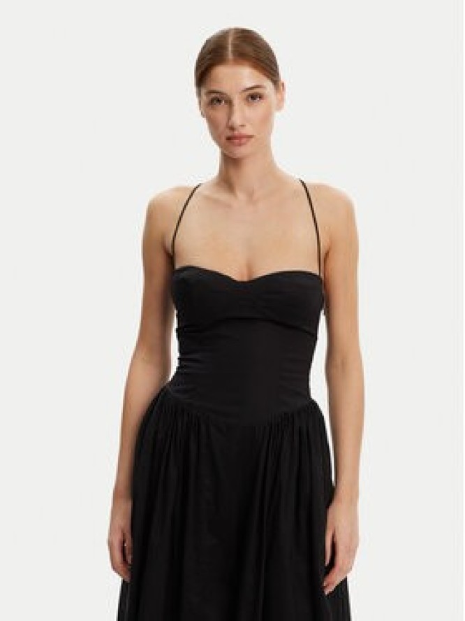 Bardot Sukienka wieczorowa 59786DB Czarny Regular Fit