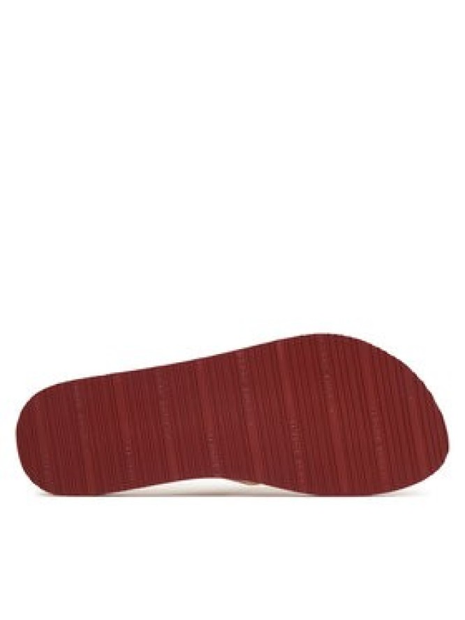 Tommy Hilfiger Japonki Corportate Sandal FW0FW09610 Czerwony