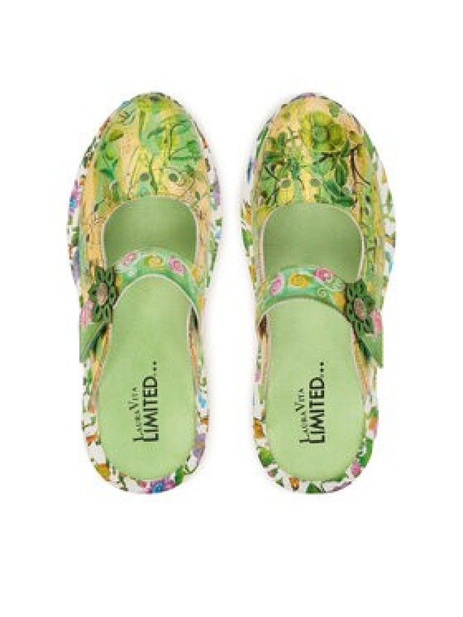 Laura Vita Klapki Sofiao 13 Zielony