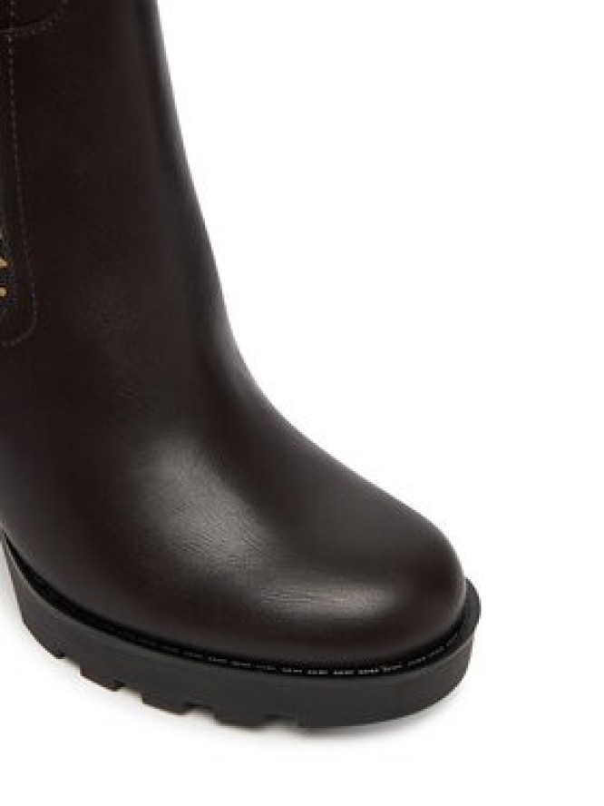 Guess Botki FLFNLL ELE10 Czarny