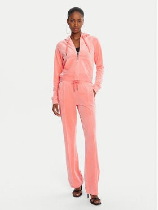 Juicy Couture Bluza Madison JCWA122001 Pomarańczowy Slim Fit