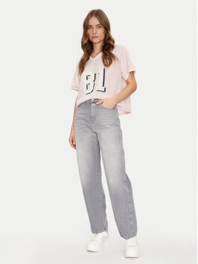 Guess Jeans T-Shirt W5GI59 KCTE2 Beżowy Regular Fit