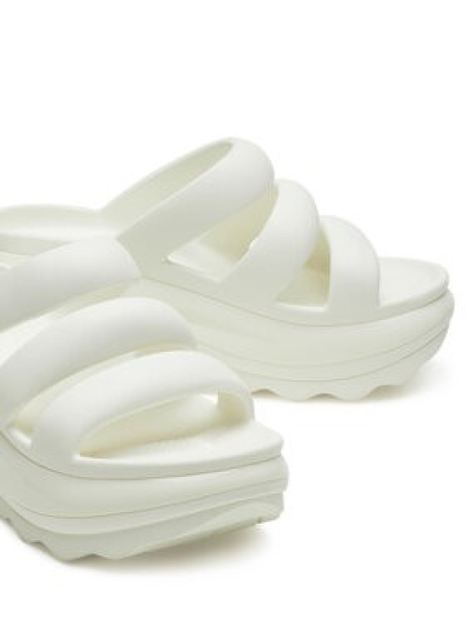 Crocs Klapki Mega Crush Triple Strap 209842 Écru