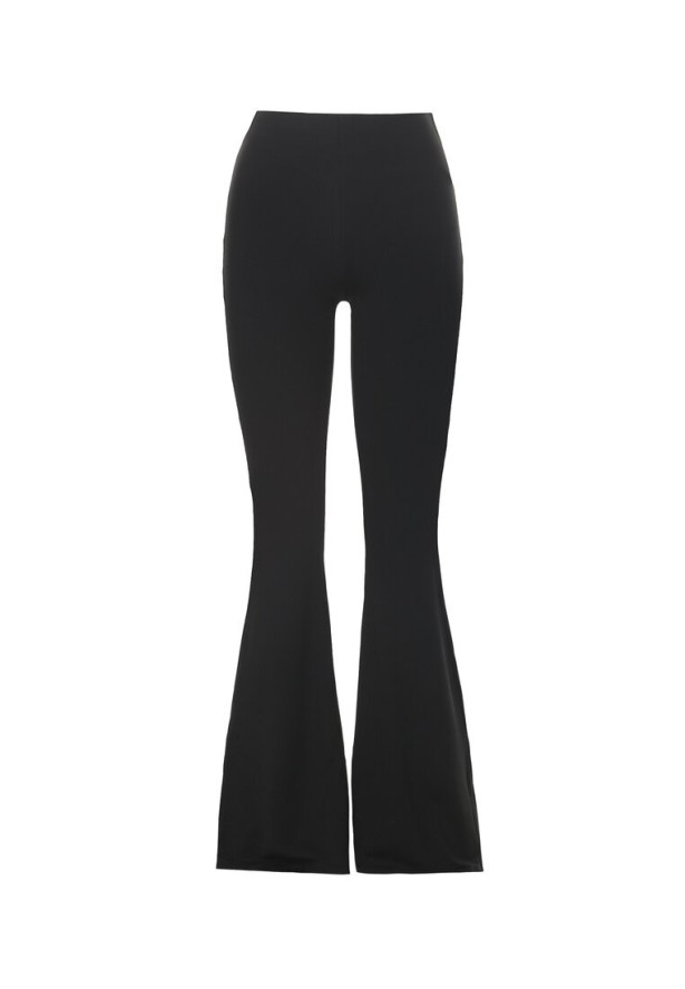 Czarne Spodnie Dzwony Efrariel