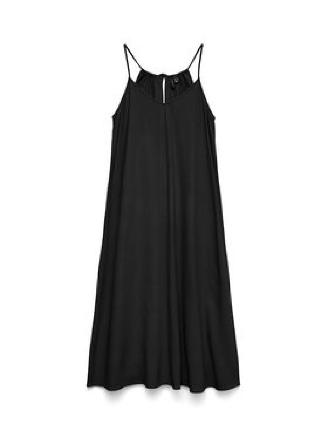 Vero Moda Sukienka letnia Emilo 10340519 Czarny Loose Fit