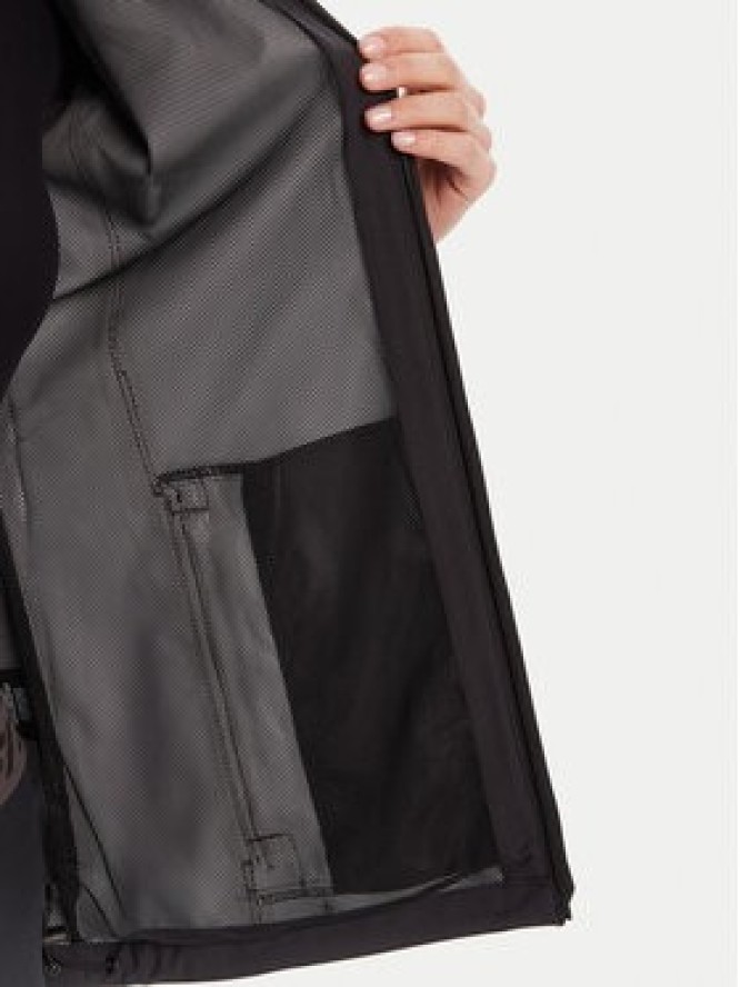 Jack Wolfskin Kurtka outdoor Trailtime 2l A63902 Czarny Regular Fit