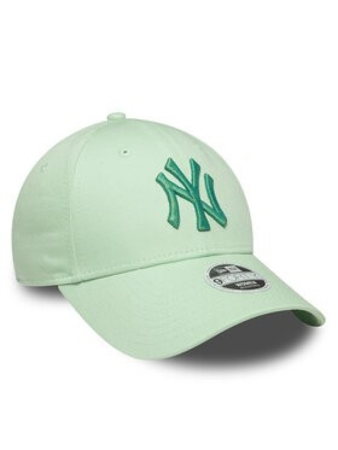 New Era Czapka z daszkiem New York Yankees Metallic 9FORTY 60667382 Zielony