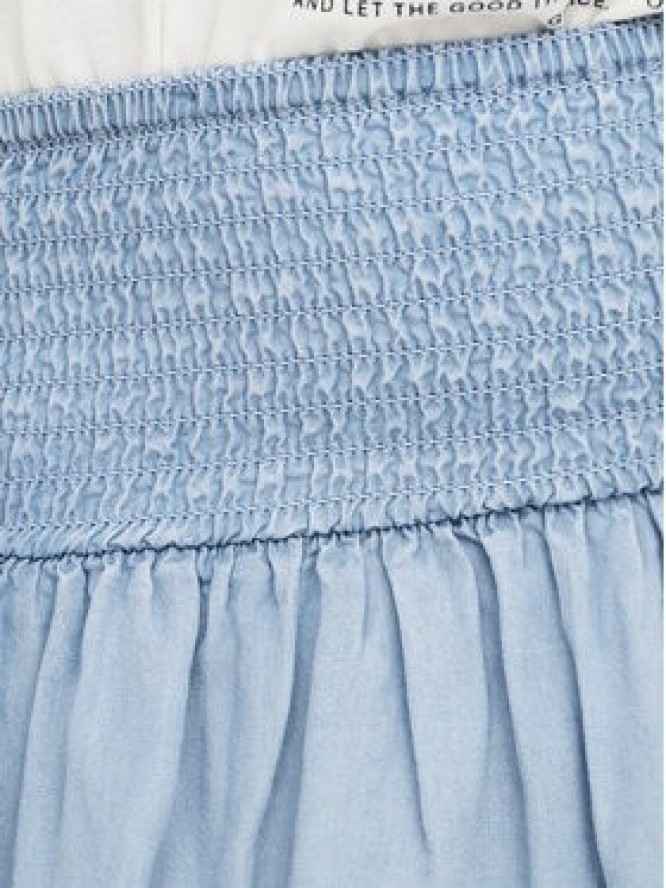 ONLY Spódnica mini Charis 15363983 Niebieski jasny Regular Fit