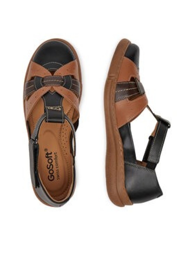 Go Soft Sandały WI23-YUMA-04 Brązowy