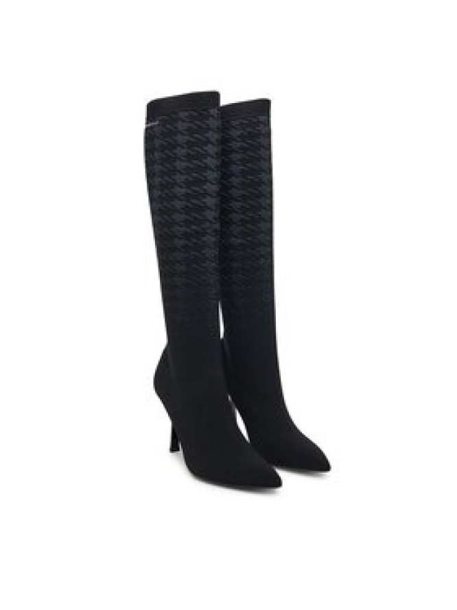 KARL LAGERFELD Kozaki Pandara KL31390 Czarny