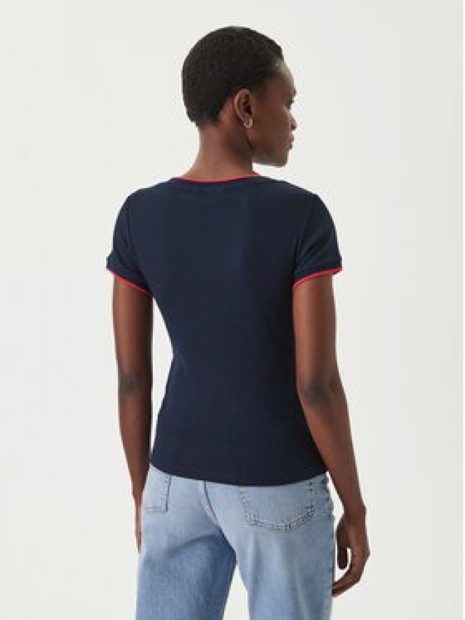 Tommy Jeans T-Shirt DW0DW22275 Niebieski Slim Fit