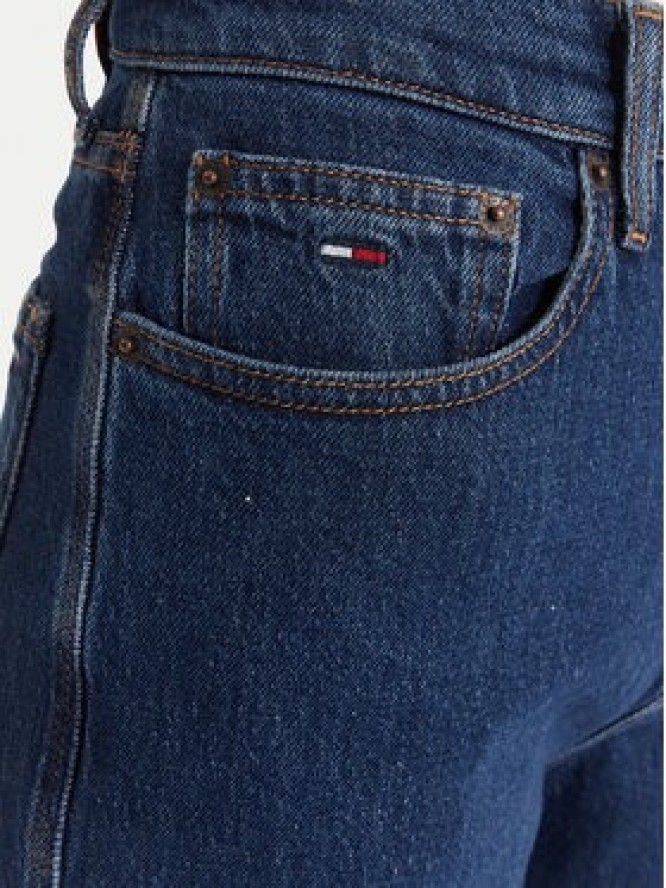 Tommy Jeans Jeansy Claire DW0DW22438 Granatowy Wide Leg