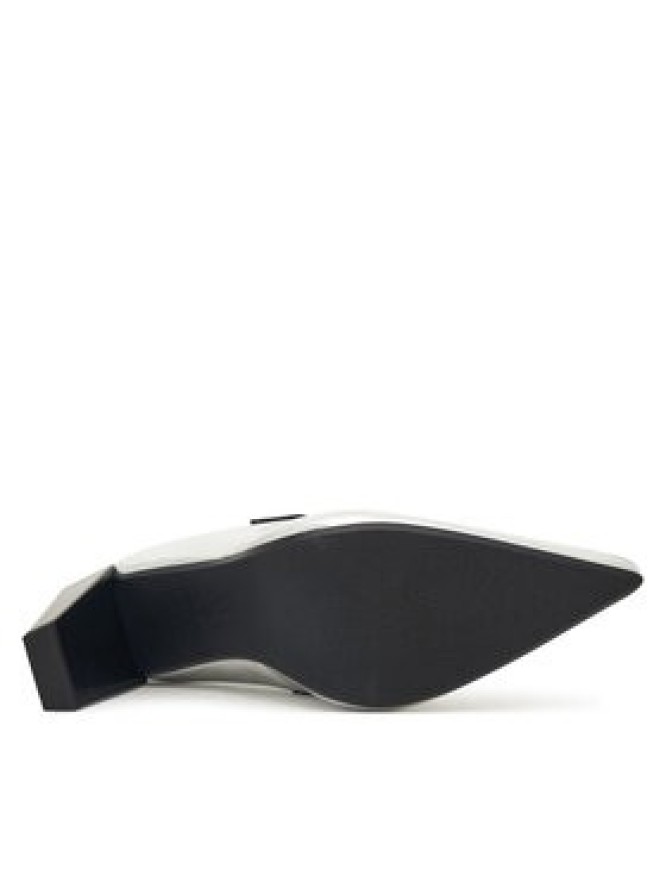 United Nude Półbuty Gem Loafer Hi 1095514116 Srebrny