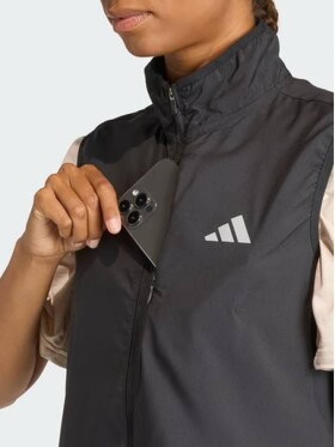 adidas Kamizelka Adi365 Running KA0263 Czarny Regular Fit