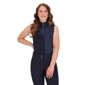Damskie jeździeckie polo QHP Aubree