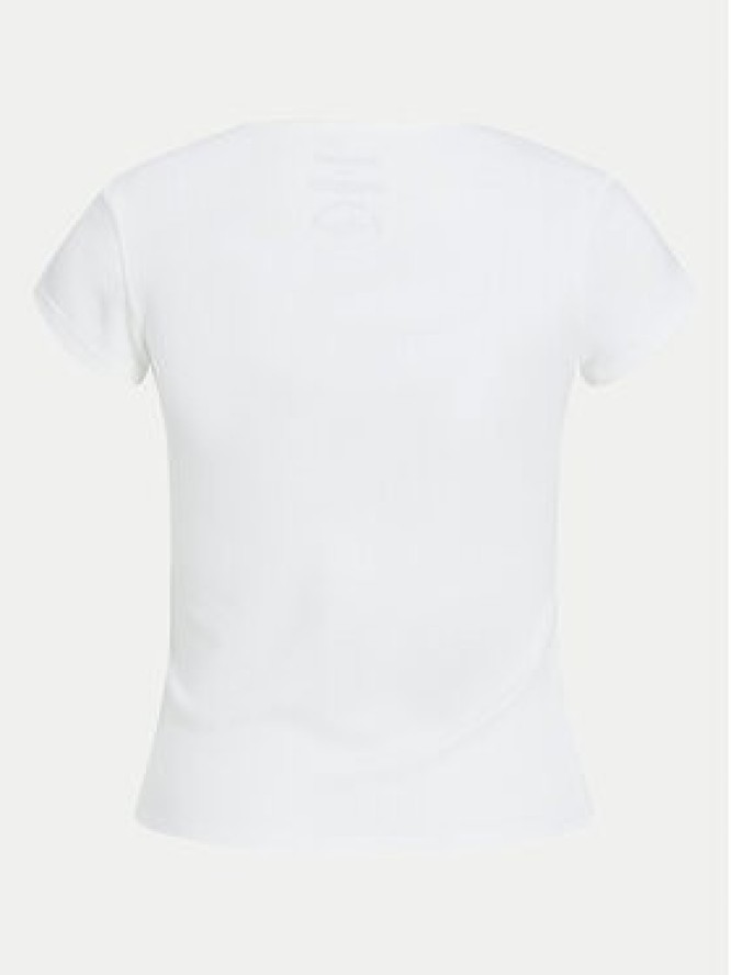 JJXX T-Shirt Hayden 12249361 Biały Slim Fit