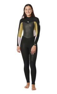 Pianka do pływania damska Rip Curl Omega 4/3 mm Back Zip khaki