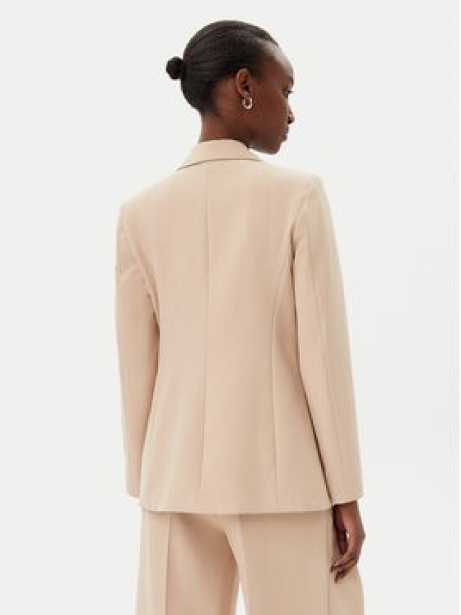 Maryley Marynarka 25EB187/M27/43PG Beżowy Regular Fit