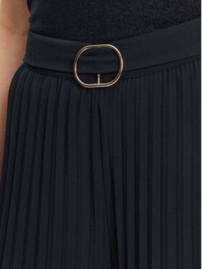 Morgan Spodnie palazzo 232-PCARY Granatowy Wide Leg