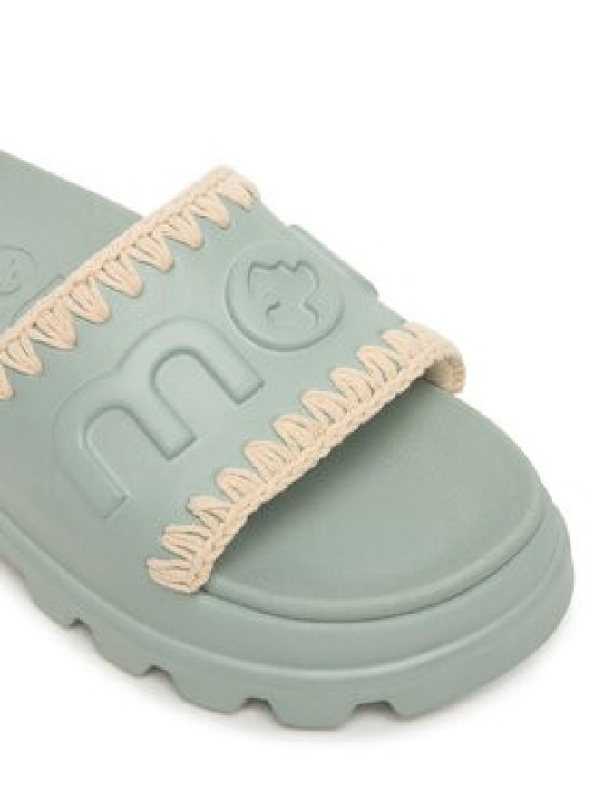 Mou Klapki MU.SW661000N Zielony