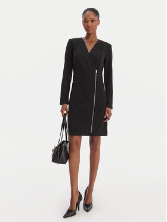 DKNY Sukienka koktajlowa DD5N2P53 Czarny Regular Fit