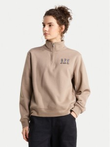 The North Face Bluza 1/4 Ski Embro NF0A8JAQ2H91 Beżowy Relaxed Fit