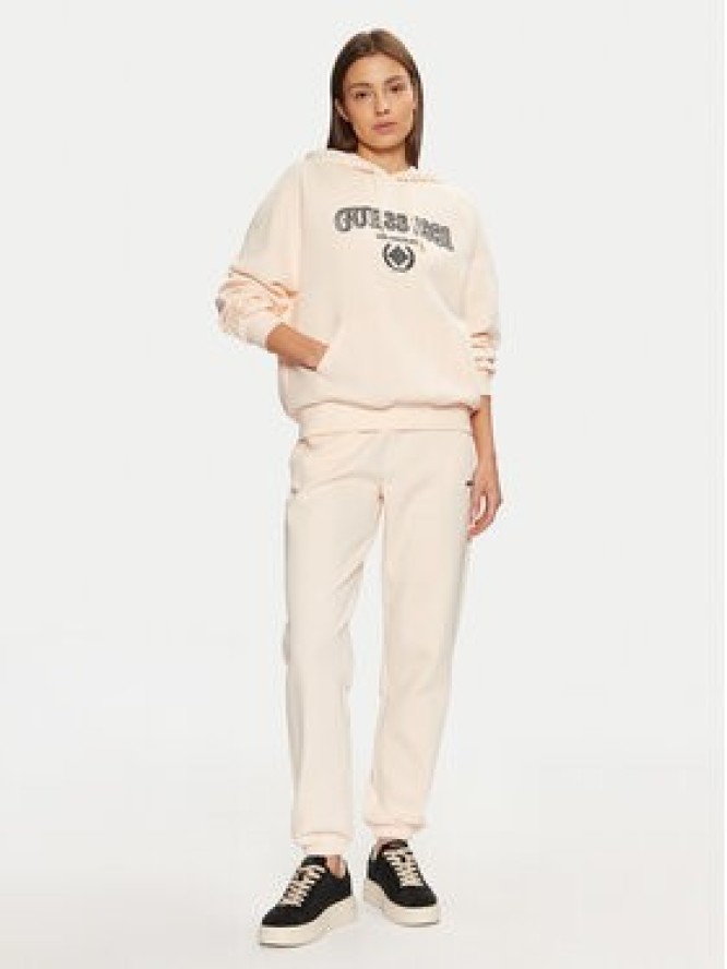 Guess Bluza V5RQ02 KCLD1 Écru Regular Fit