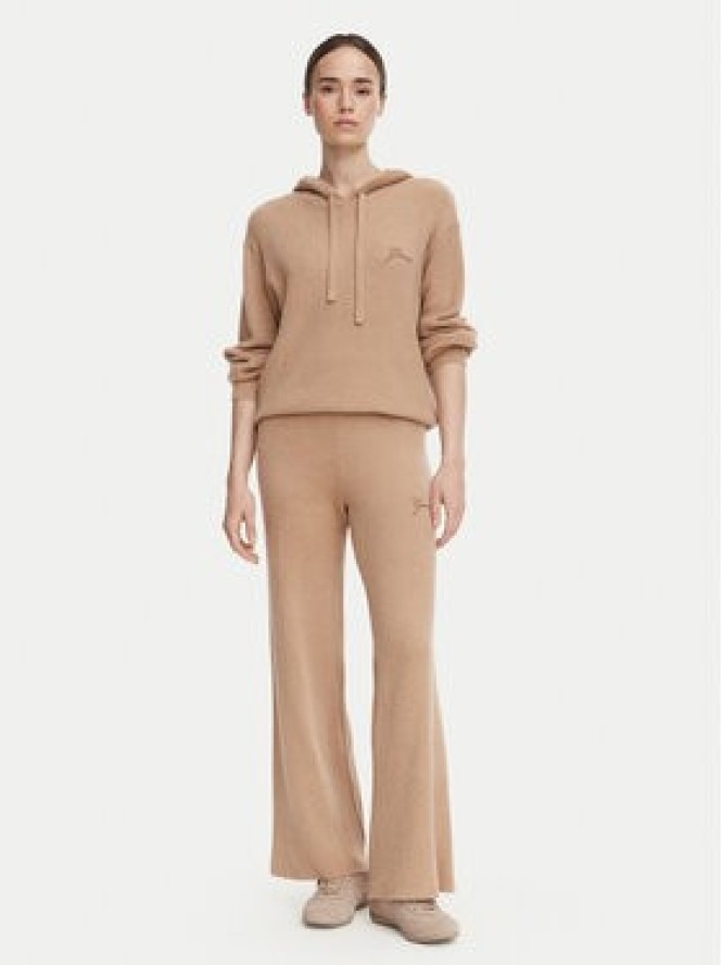 Guess Spodnie dzianinowe O6BB01 Z1147 Brązowy Regular Fit
