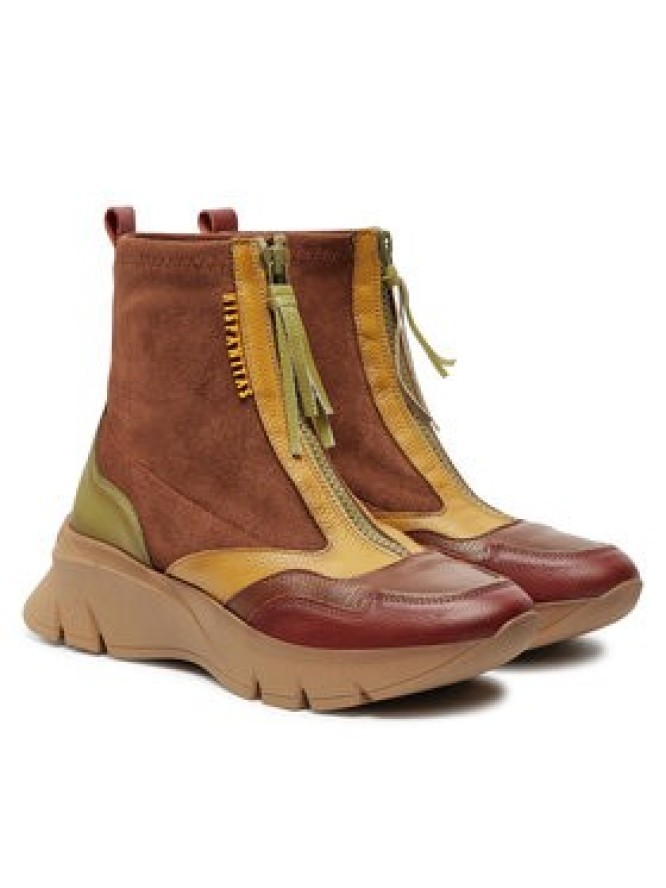 Hispanitas Botki Cervo-I24 CHI243628 Brązowy