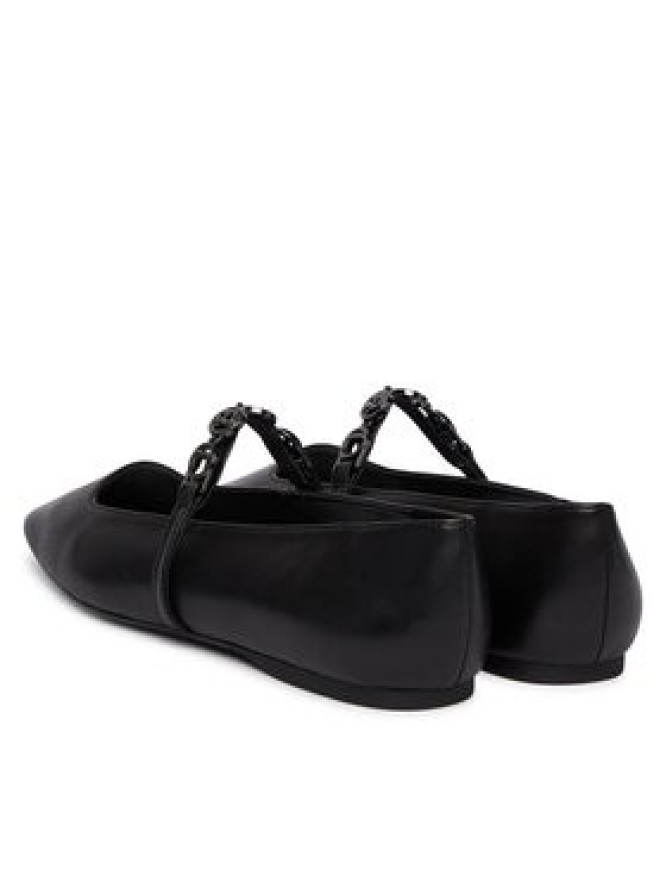 KARL LAGERFELD Baleriny Konnie KL40196 Czarny