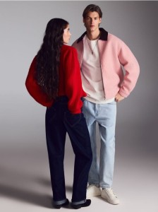 Jeansy regular - granatowy