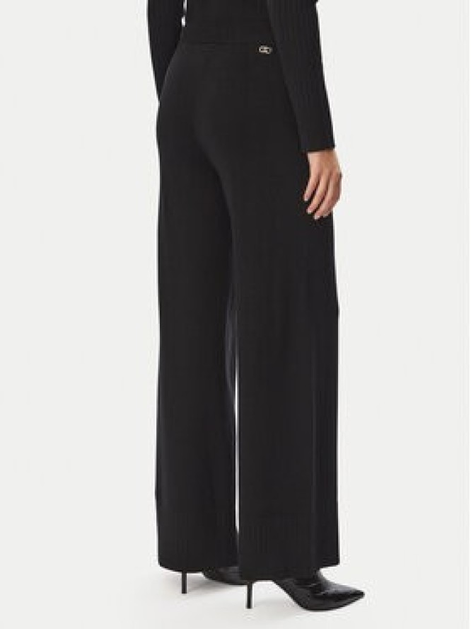 Liu Jo Sport Spodnie dzianinowe TF6084 MS63L Czarny Regular Fit