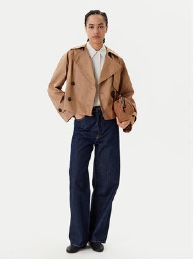 United Colors Of Benetton Trencz 2RGCDW034 Beżowy Regular Fit