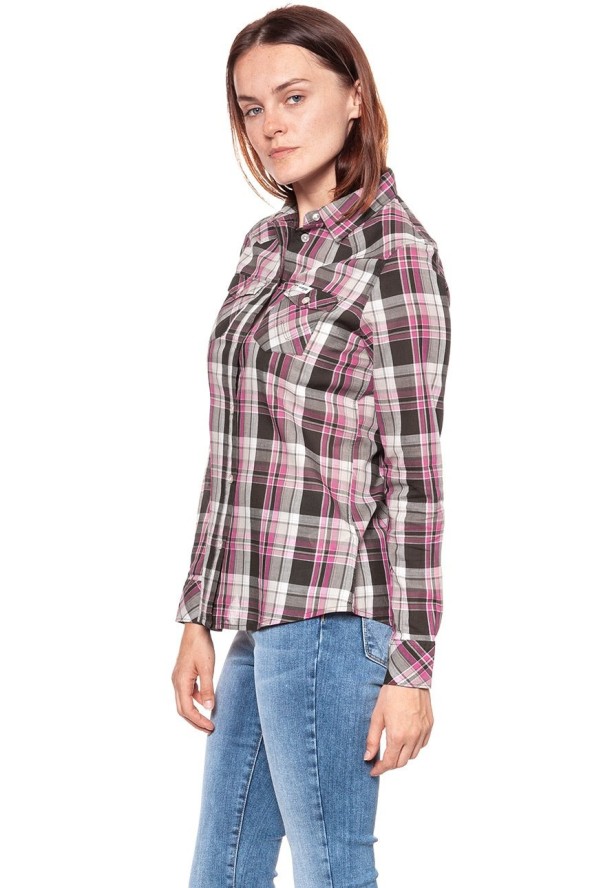 KOSZULA WRANGLER CHECK SHIRT ROSIN GREEN W5240LUWY 112129352