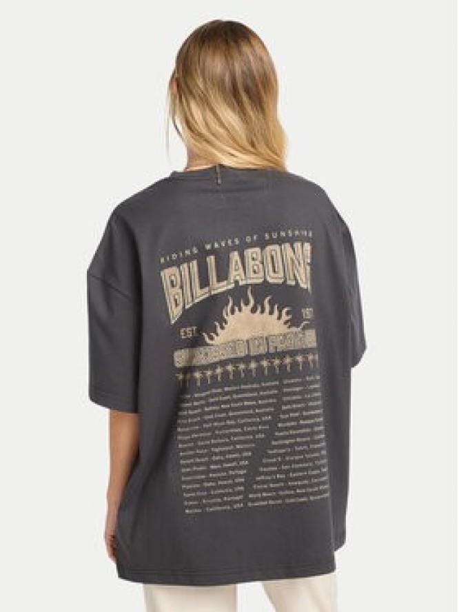 Billabong T-Shirt Paradise Sunkiss EBJZT00505 Szary Loose Fit
