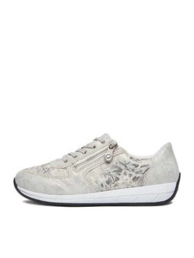 Rieker Sneakersy N1112-80 Srebrny