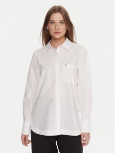 LOLA CASADEMUNT Koszula LF2515025 Biały Regular Fit