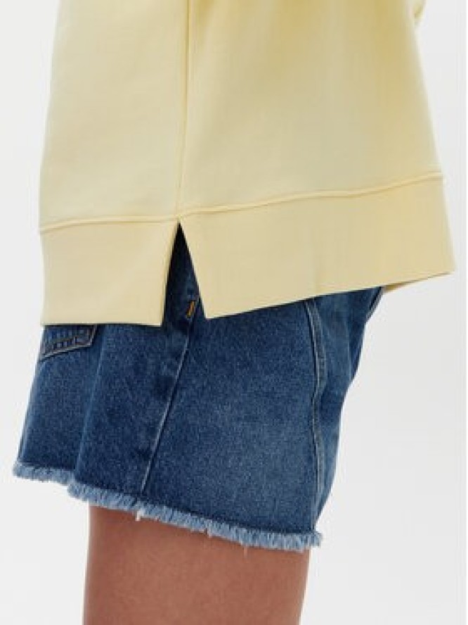 TWINSET Bluza 251TP2480 Żółty Regular Fit