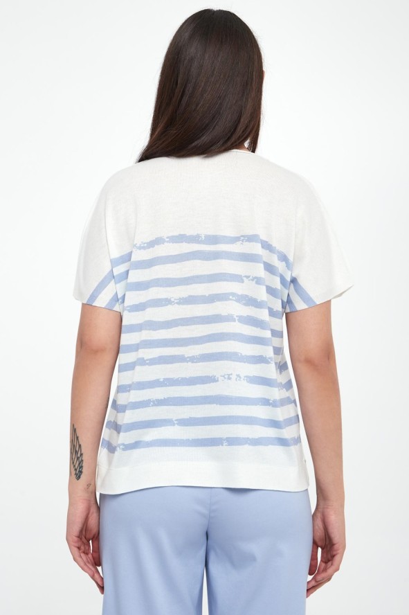 Sweter damski z krótkim rękawem SPORTALM