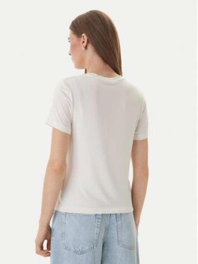 Guess T-Shirt O6GI00 KBF92 Écru Regular Fit