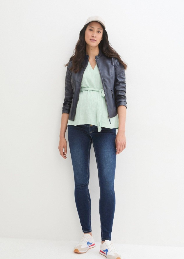 Dżinsy ciążowe, Skinny