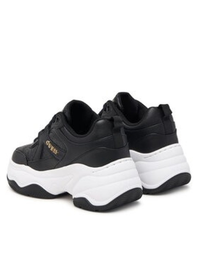 Guess Sneakersy FLFHAC FAL12 Czarny