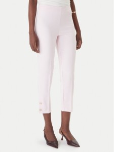 Rinascimento Spodnie materiałowe CFC0128641003 Różowy Slim Fit