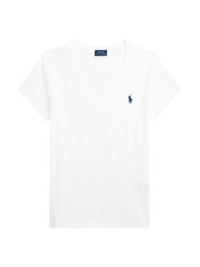 Polo Ralph Lauren T-Shirt 211902403001 Biały Regular Fit