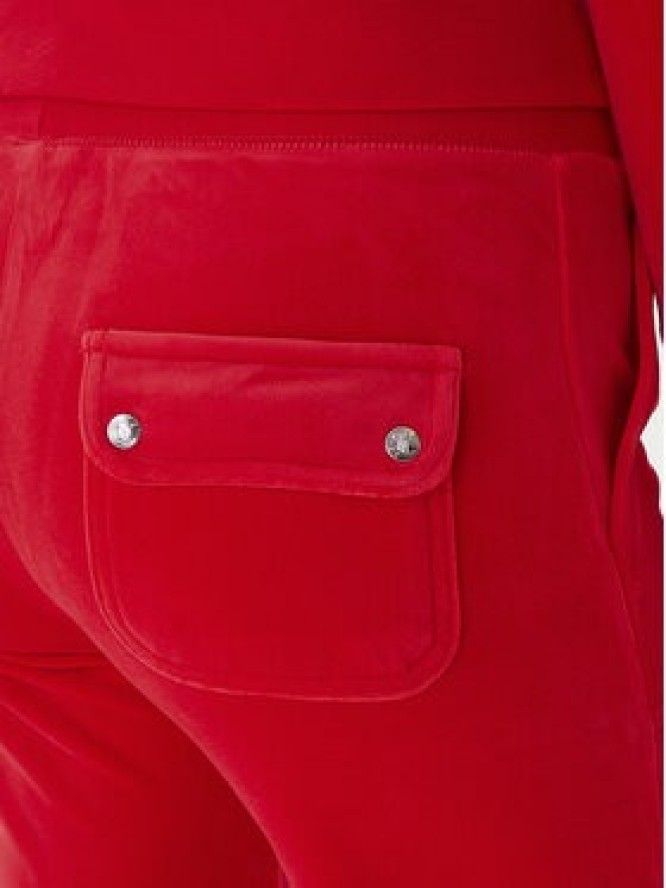 Juicy Couture Spodnie dresowe Layla JCSEBJ001 Czerwony Flared Leg