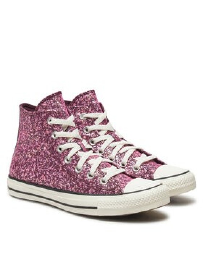 Converse Trampki Chuck Taylor All Star Glitter Hi A11137C Różowy