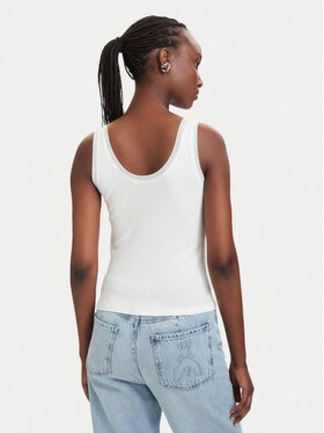 Patrizia Pepe Top 2M4523/J407-W146 Biały Slim Fit